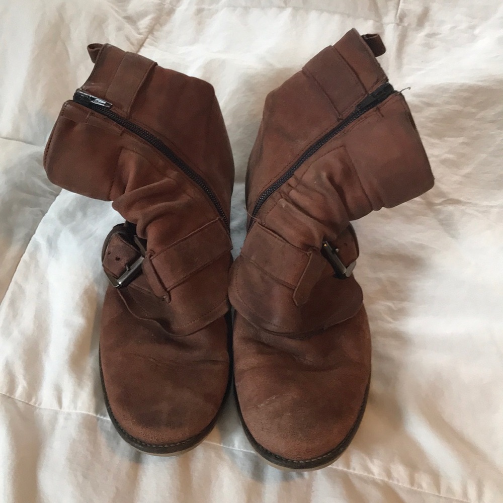 Sundance Catalog size 8.5 leather ankle boots